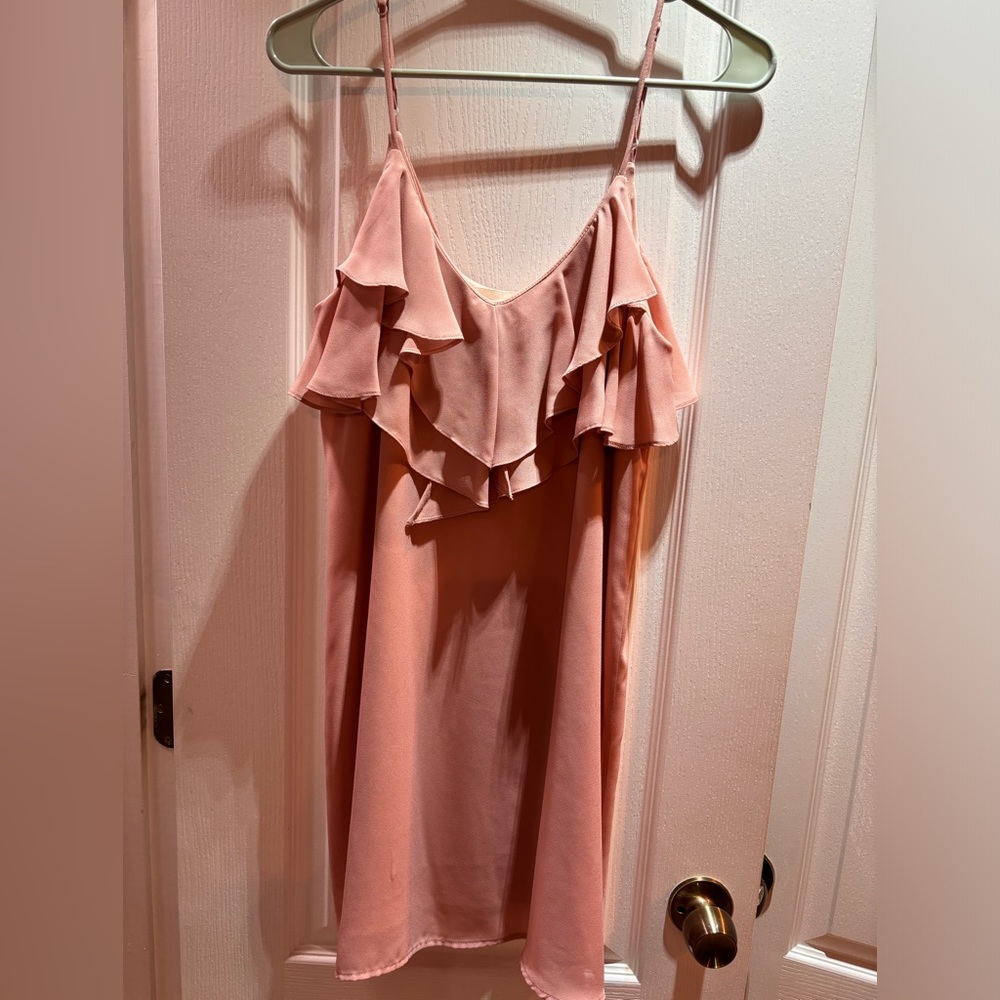 Boutique blush dress